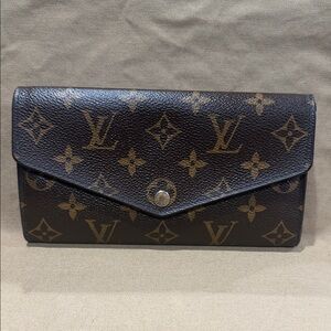 Louis Vuitton Brown Monogram Coquelicot Wallet